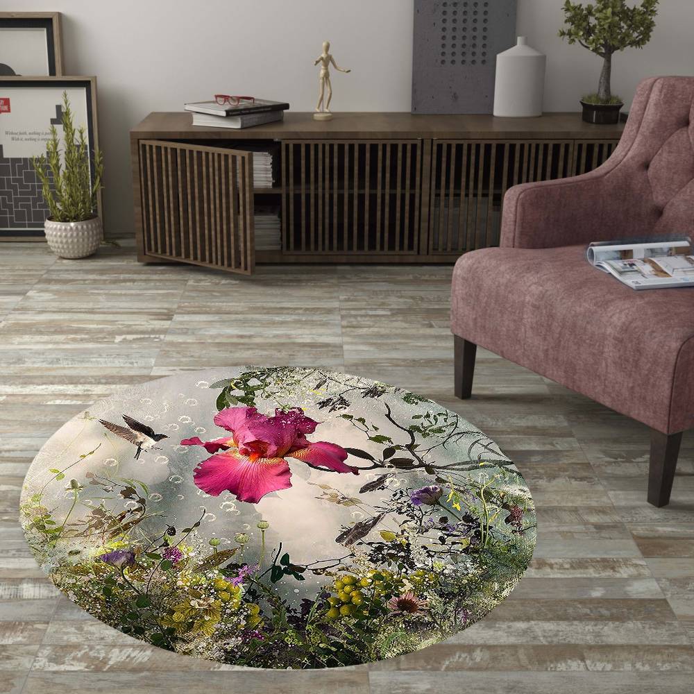 

Mosimoso Home H1123 Ковер с точечной подошвой и цифровой печатью 100x100 cm