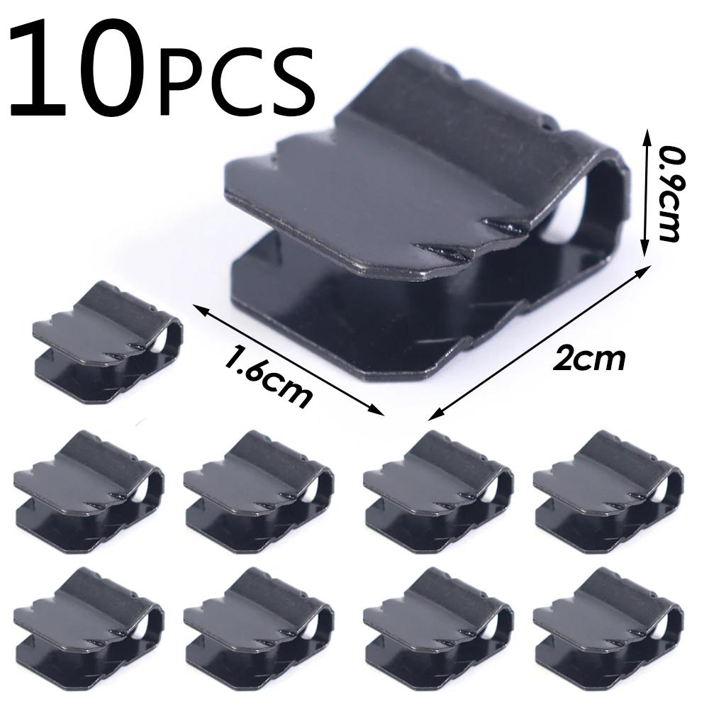 30/10pcs U-shape Clips Car Front Fender Bumper Cover Clip Kit Engine Guard Buckle for Auto Motorcycles Trucks Mudguard Fastener