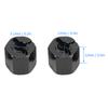 4PCS 12mm Hex Adapter Aluminum Alloy 12mm Wheel Hex Hub Drive Adapters for   SCX10 90046 for D90 1Celsius10 RC Car
