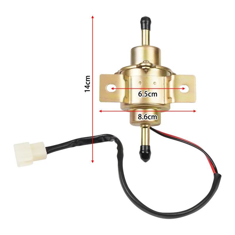 Univerzální 12V elektrické palivové čerpadlo do auta Diesel Benzín EP500-0 035000-0460 12585-52030 1258552031 EP500 FP-1010-G