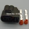shhworldsea 5/30/100set 2pin  2.0mm for Kia ignition coil ignition connector plug Fuel Injector Connector Wiring harness Plugs