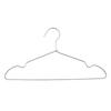 Sekiden Aluminum Hangers (10-Pack) (Silver, Matte) Lightweight Closet Storage 41cm Wide x 21cm High