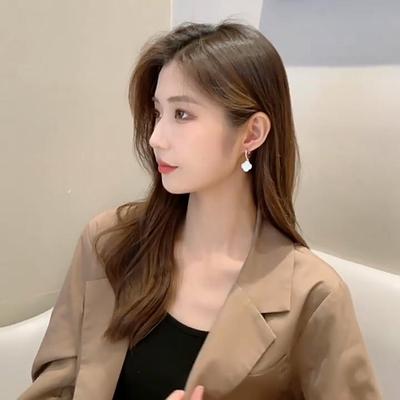 Orecchini Quadrifoglio Orecchini di Lusso con Strass Temperamento Senso Senior di Orecchini Quadrifoglio Moda Versatile Orecchini da Donna Fibbia