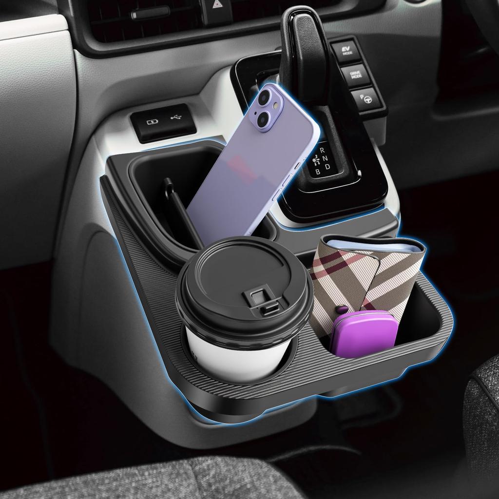 BIBIBO Toyota New Sienta 10 Series Console Box Shift Side Pocket for Storage and Accessory Storage Interior Rubber Mat Easy Sienta 10 Series