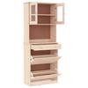 Vidaxl Sideboard Alta, 77X35X188 Cm, Light Pine Wood