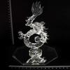 Handmade Glass Craft Feng Shui Good Luck Luck Dragon