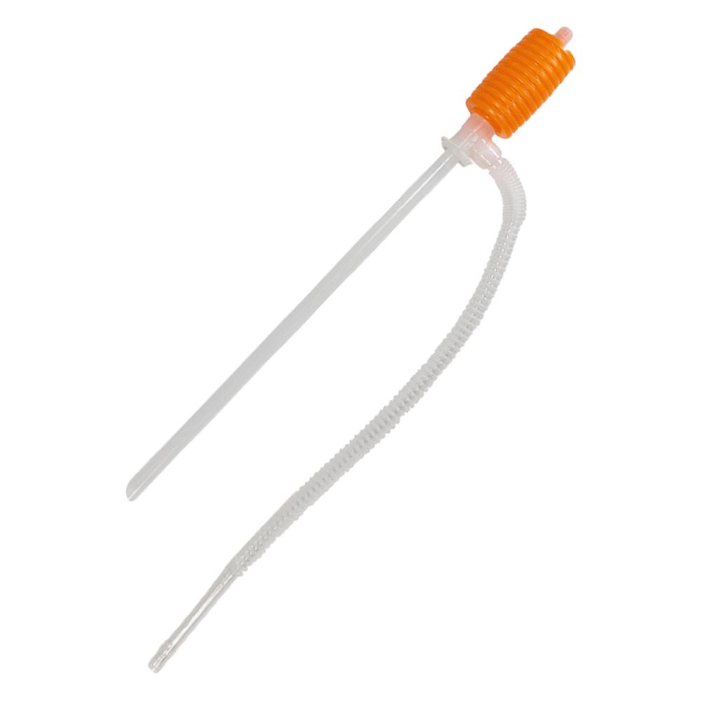 Universal Manual Hand Siphon Pump for Car Truck Fuel Oil Transfer,PVC Hose with Squeeze Bulb, Safe Suction Tool for Water Liquid