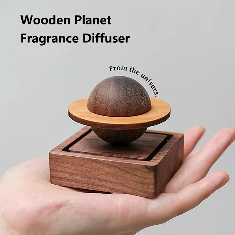 Diffusor Holzduft Kein Ätherisches Öl Diffusor Jupiterform Heimdekoration Frische Luft Geschenk für Freund Wohnheimzimmer-Essentials