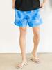 BARREL Men'S Tie-Dye 4-Part Water Shorts Blue (B6Smwbs121Blu)