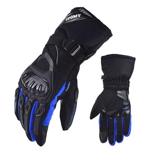 SUOMY Motorrad Winddichter Handschuh Motorrad 100% Wasserdicht Winter Warm Guantes Moto Luvas Motorrad Schutz Motocross Handschuh