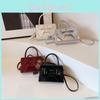 Trendy Street Style Butterfly Bow Handbag For Women 2024 Summer Fashion Chic Shoulder Crossbody Bag In White Black Silver Red