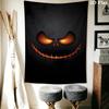 Jack Skellington'S Halloween Adventure Tapestry Fashion Print Wallmounted Background Cloth Atmospheric Background Cloth