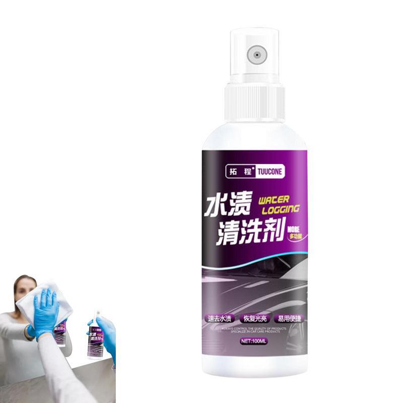 100ml Car Water Stain Cleaner Universal Water Damage Watermark Remover Car Dirt Body Acid Rain Spot Cleaning Agent Car Supplies