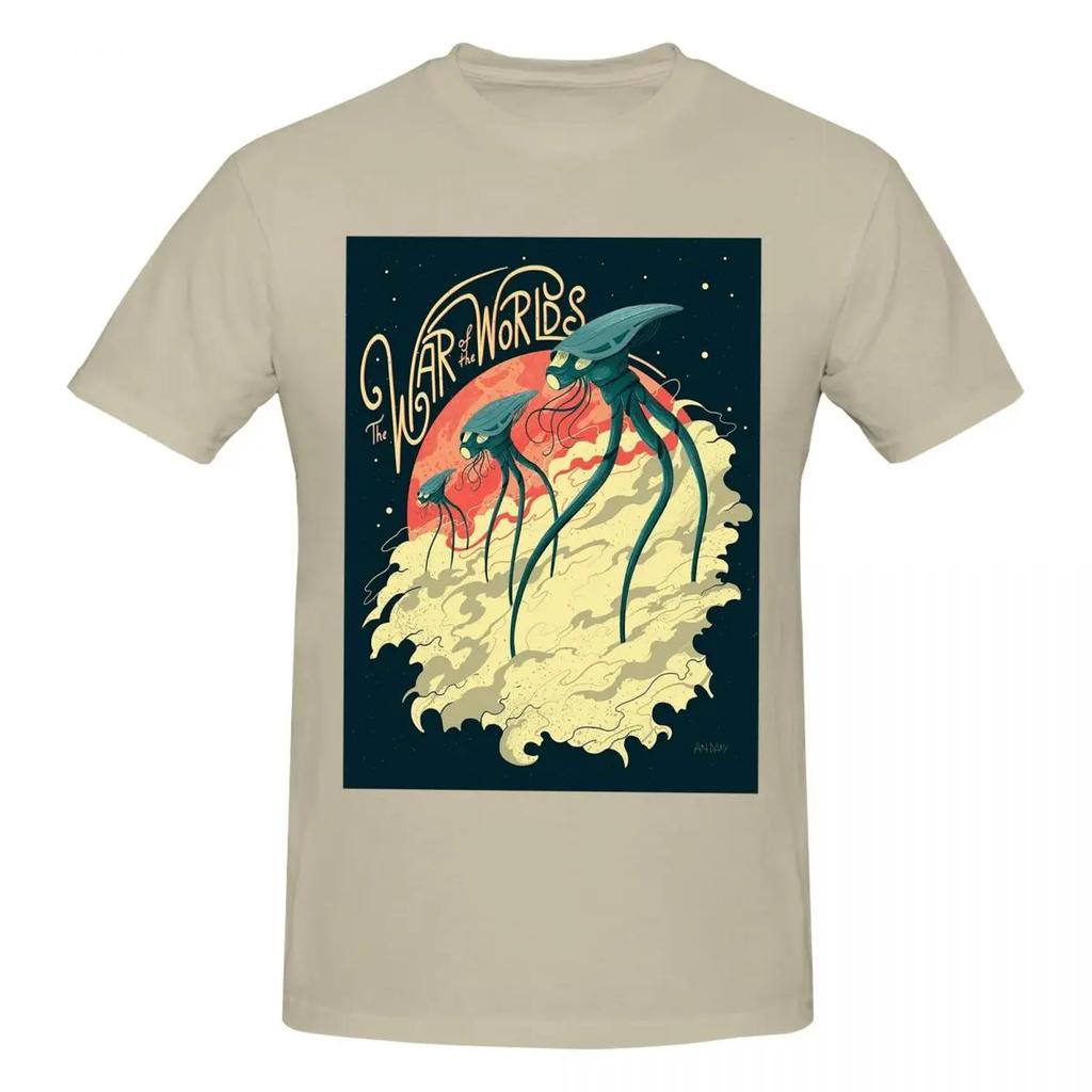 War Of The Worlds Tshirt For Unisex Cotton Oversized T Shirts Unisexs Tees Short Oneck Summer Clothes Tops S6xl