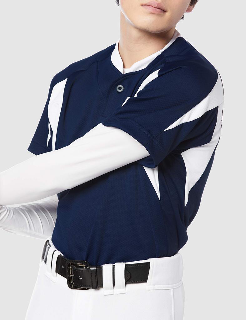 Baseball Uniform 1 Button Baseball Navy x White Japan XO to Japanese size [SSK] T-Shirt Men's (7010) (equivalent 3L)