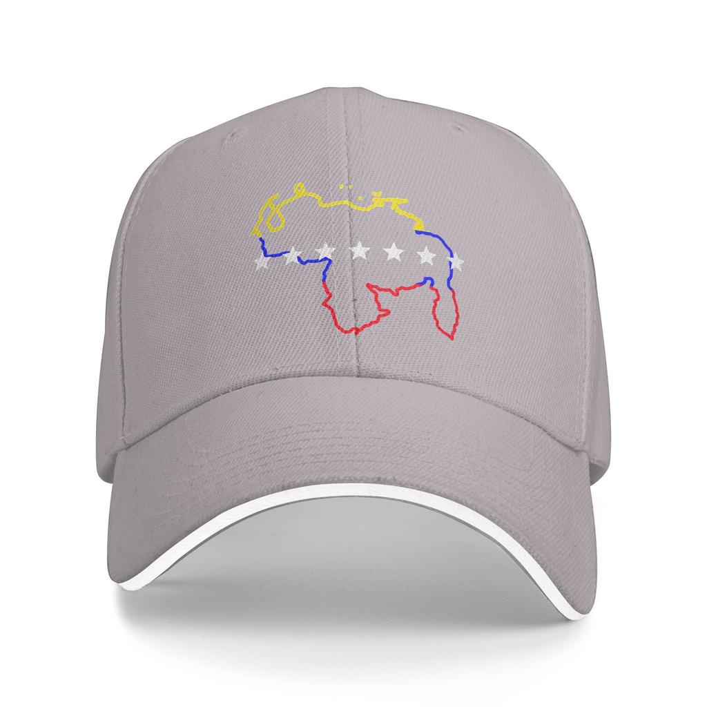 Venezuela Baseball Cap  Outdoor Gym SunProof Trucker Hat Unisex Men y2k Funny Custom Logo Baseball Caps