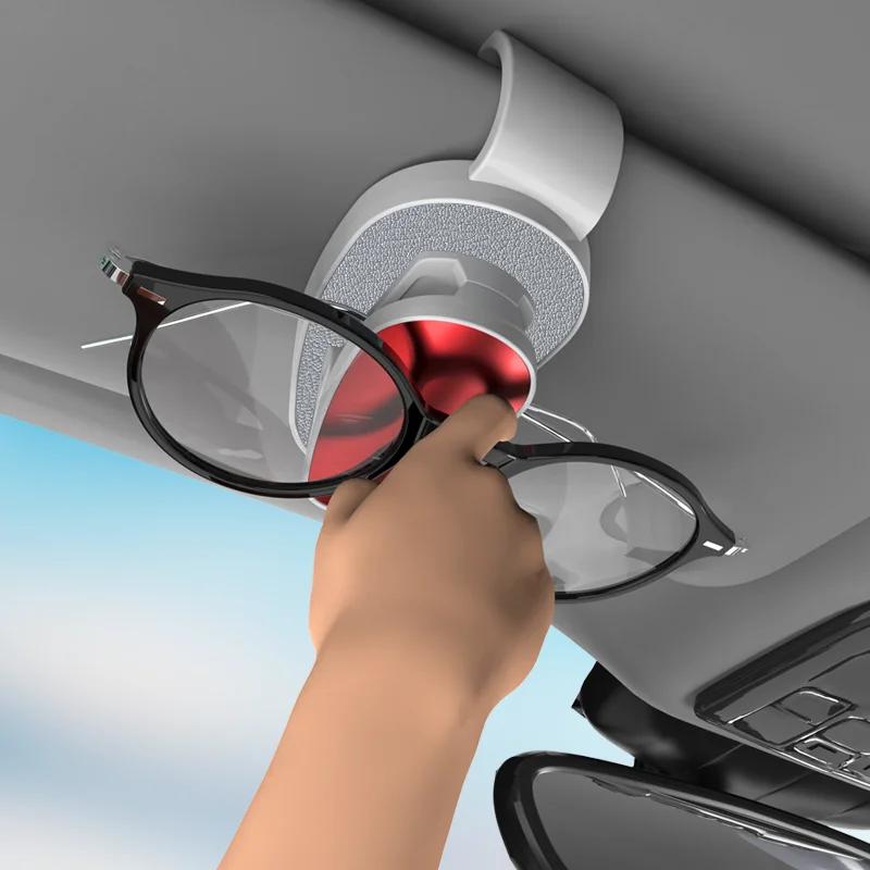 1pcs Car Glasses Clip, Car Sun Visor Storage Clip, Glasses Holder, Car Interior Sunglasses Clip, Multifunctional Clip Parts