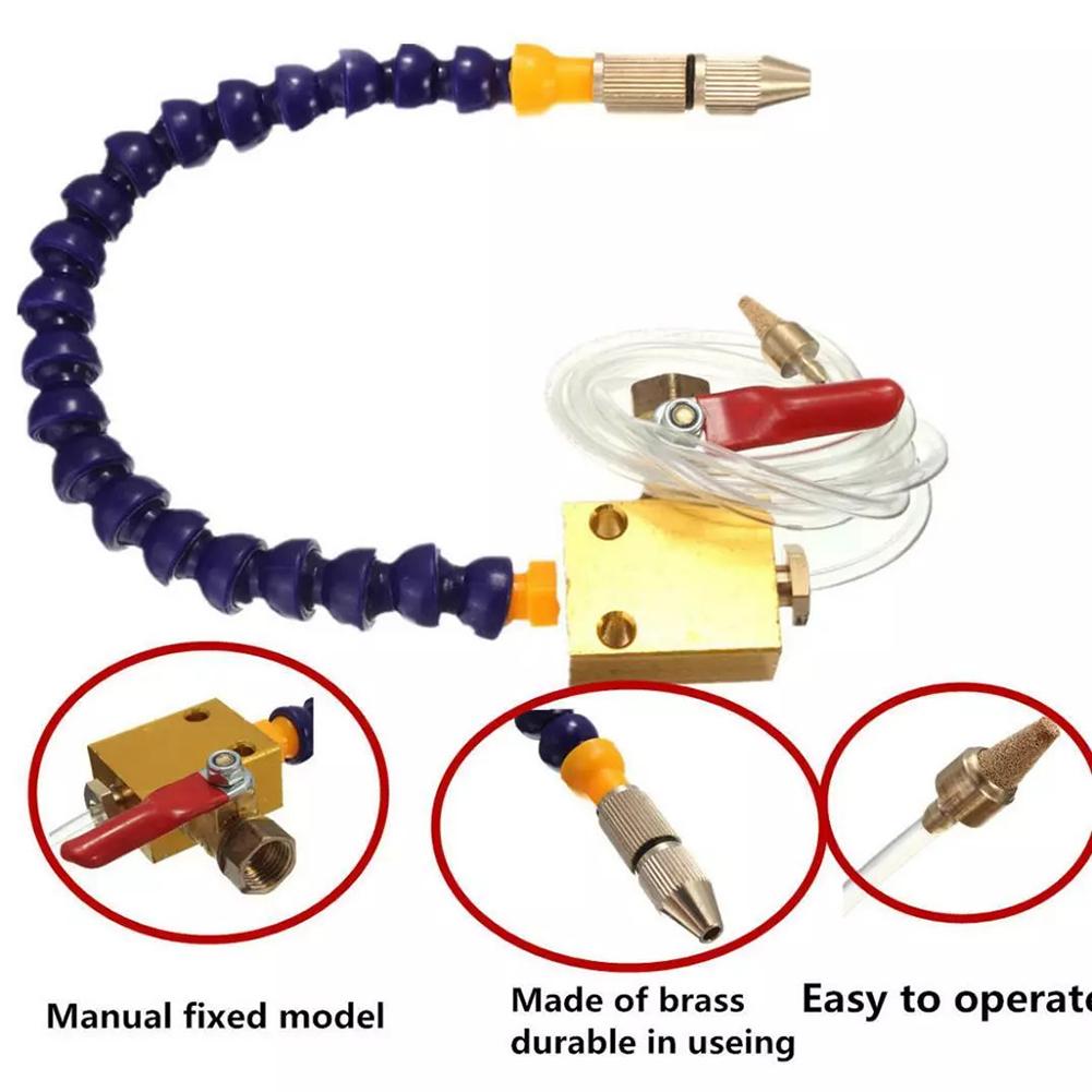 Safer Work Lubrication Spray System CNC Spray System Control Airflow Switch Cooling Effect Production Cost Saving