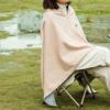 Wearable Electric Heated Blanket Zipper Closure Body Warmer Wrap Heating Large Shawl  Travel