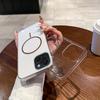 For iPhone 14/13 Case Compatible with MagSafe Clear Slim PC Phone Back Cover