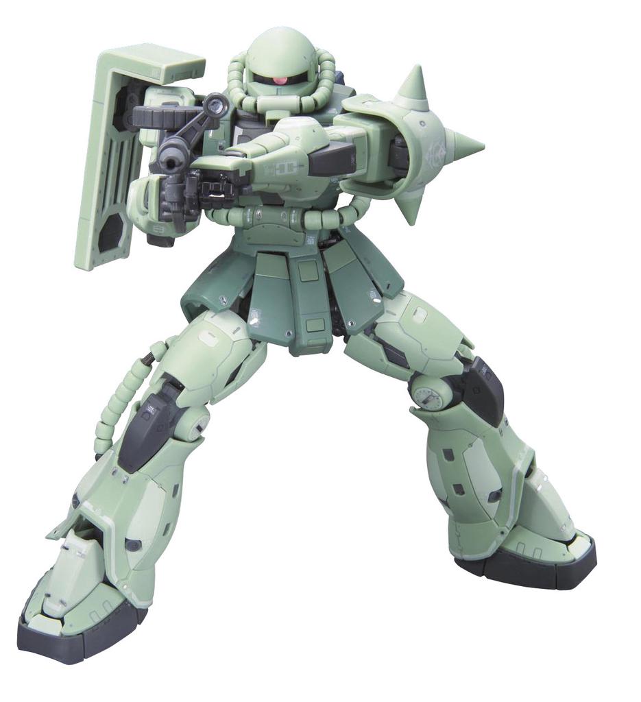 1/144 RG MS-06F Zaku II Model Kit - Mobile Suit Gundam