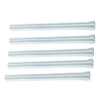 5Pcs Bender Frühling Elastische Gebogene Weiche Rohr Set Frühling Stahl Biegen Rohr Zubehör
