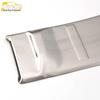 Outlander Rear Bumper Stainless Steel Tailgate Protection Strip and Decorative Sticker Accessories