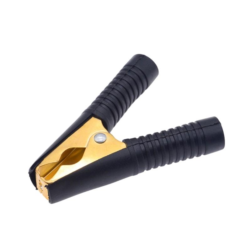 High Current Battery Clamps Clip With Copper Conductors for Automotive Marine Power Tool Equipment 100A 300A 500A Option