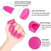 5pcs Nail Art Soak off Cap Clip UV Gel Polish Remover Tools Professional Nail Art Accessories Random Color