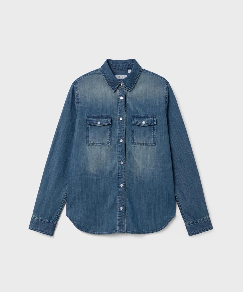 Bellie (W) City Denim Shirt - Indigo