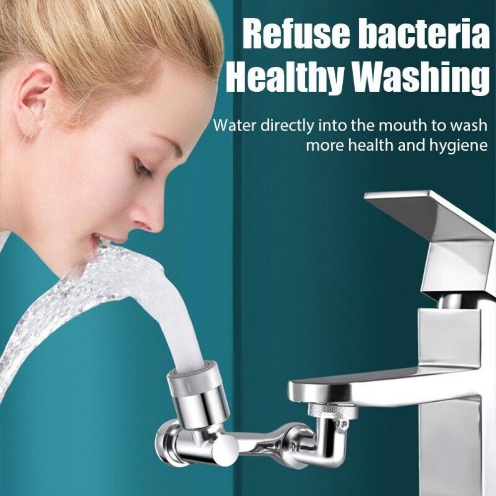 1080° Tap Nozzle Splash Filter Faucet 720° 2 Modes Swivel Sink Aerator Extender For Kitchen Toilet Wash Basin Water Tap Nozzle