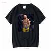 Alex Pereira T Shirt long or short sleeves vintage Washed Stylish graphic fashion streetwear Stretched Versatile Slightly