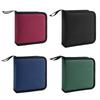 Oxford Cloth 40-tablet CDs Capacity Auto Disc Holder Water Resistant and Wear Resistant for Quickly Access During Drive