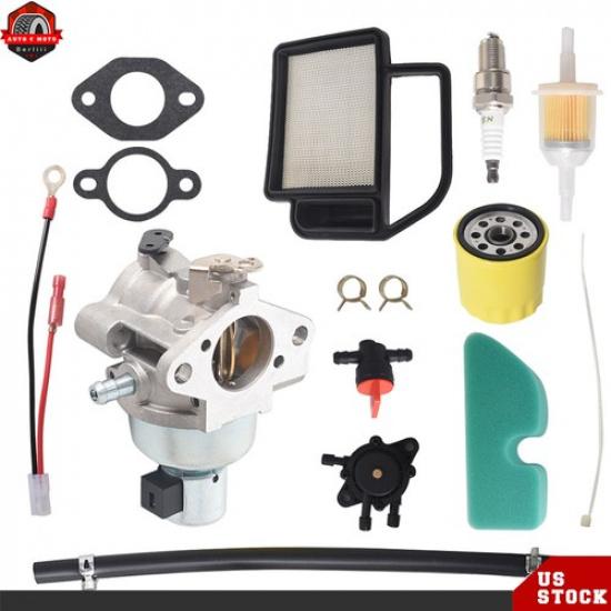 Carburetor Kit With Fuel Shut Off Solenoid AM128816 For John Deere LX255 STX38