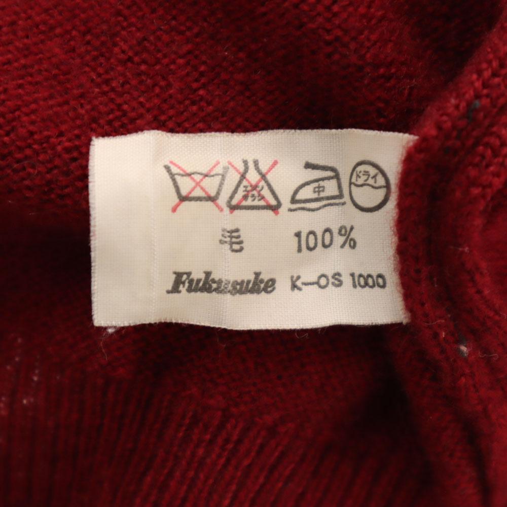 Yves Saint Laurent 90s 100% Cashmere Old Long Sleeve V Neck Sweater Knit Men's Used