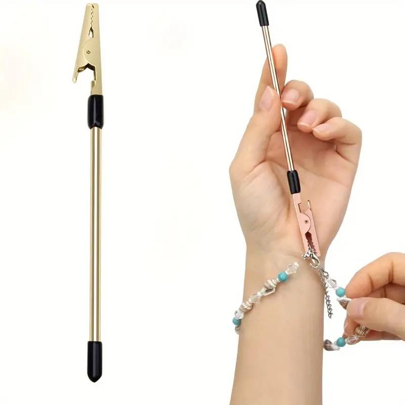 

1Pc Retractable Bracelet Tool Jewelry Helpers Hand Bracelet Helpers Bracelet Fastening Helper Tools for Jewelry Bracelet Watch