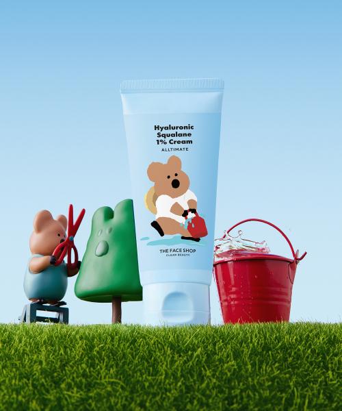 

The Face Shop Dynotaeng Edition Ulti-Mate Hyaluronic Squalane 1% Cream (90ml) FREE