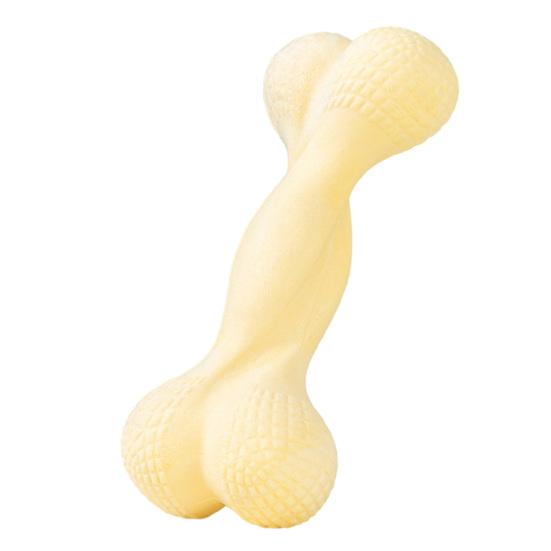 Dog Chew Toy, Soft TPR Teething Bone for Small Dogs, Stain Resistant Deep Teeth Cleaning Stick for Puppy