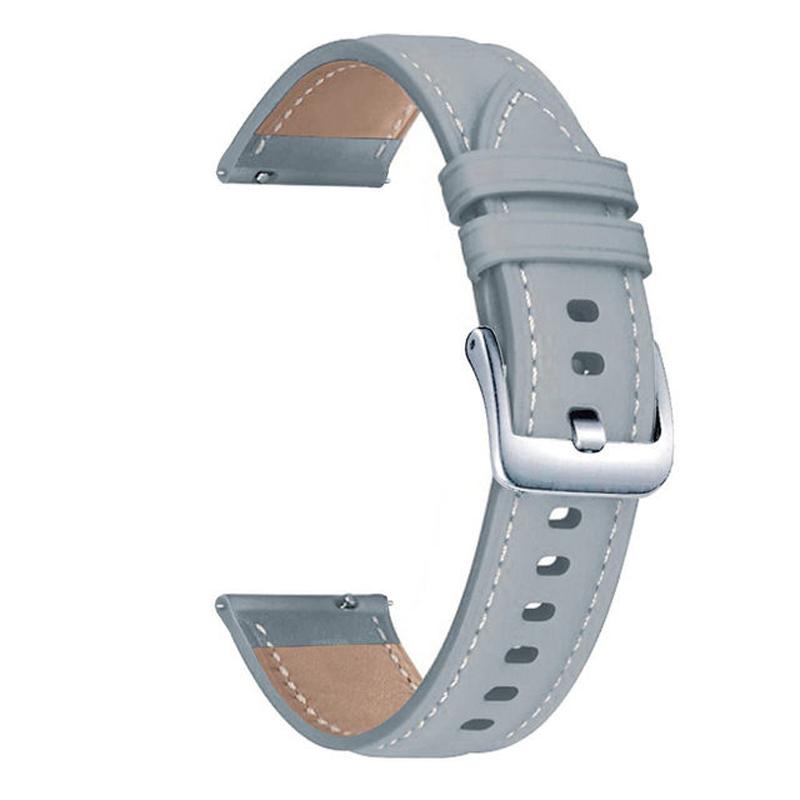20mm Leather Band For Samsung Galaxy Watch 7 40 44mm Watch FE  Bracelet GalaxyWatch 5 Pro 45mm/4 40 44mm 6 Classic 47 43mm Strap