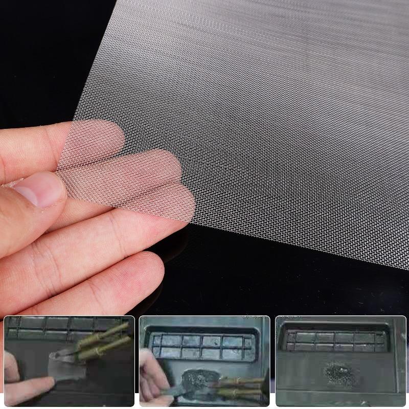 1-5Pcs Car Bumper Stainless Steel Repair Net Plastic Crack Repair Mesh Net for Bumper Body Vents Welding Tools Car Accessories