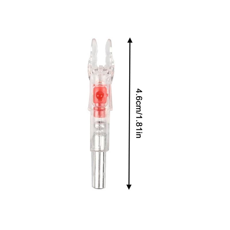 Archery Arrow Led Lighted Nocks 6.2Mm/0.24In Knocks Tail For Compound Recurve Bows/Longbow Arrow Shafts