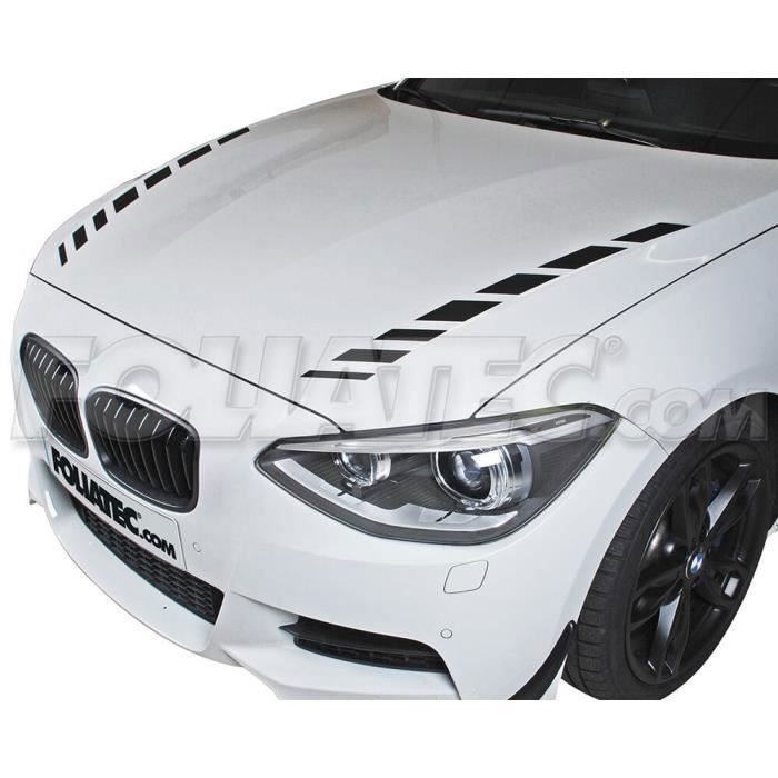 Autocollant - FOLIA TEC - CARDESIGN SHADES - Noir Matte - 77 x 9 cm - 2 pièces