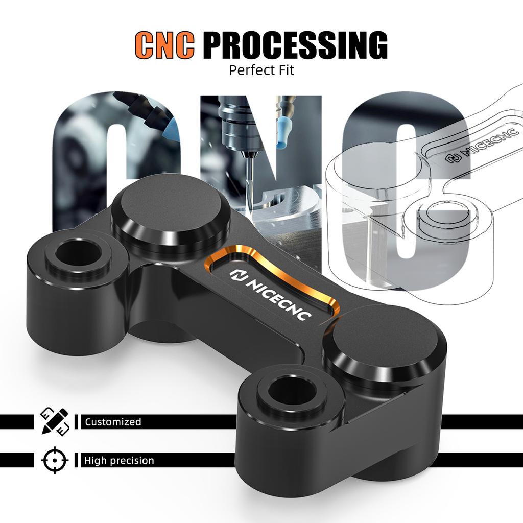 For Harley Road Glide FLTRX Handlebar Riser Pull Back Plate Road King FLHR Low Rider S 114 /117 Softail Standard Street Bob FXBB