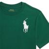 Polo Ralph Lauren T-Shirt Ss24 Digital Patch Einfacher Strick Rundhalsausschnitt Kurzarm New Forest Green Kinder Oberteile CWPOTSHY8020828-300