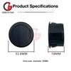 AC DC 50-500V LED Digital Display Circular Voltmeter 2 Wire DC Digital Voltmeter 12V Head Display Reverse Connection Protection