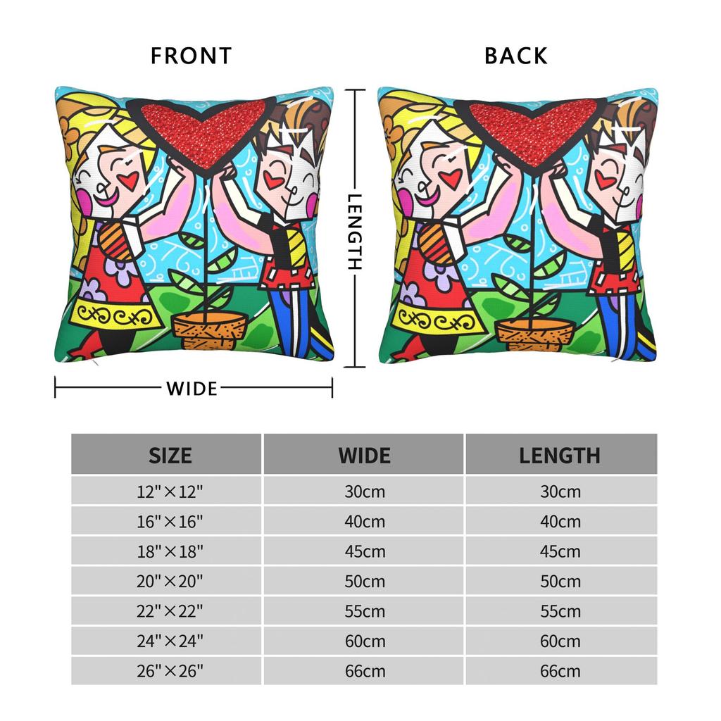 Brittos Art Rabbit Dog Heart Jesus Pillow Case Soft Pillow Cover Cute Funny Cushion Cover For Chair Sofa Home Decor