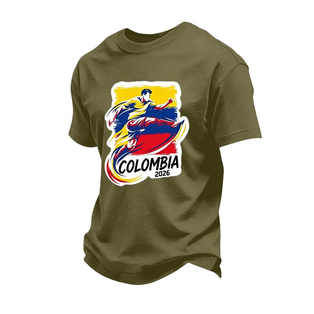 Men's Short Sleeve Graphic T Shirt Casual Crew Neck Cotton Tee Lightweight Comfortable Fit for Everyday Wear
