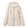 Estate 2026 nuovo abbigliamento donna transfrontaliero europeo e americano moda di strada casual giacca a quadri con cappuccio w091 3205