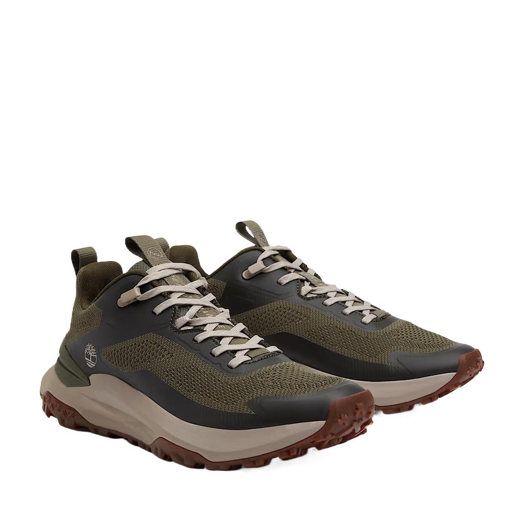 Timberland Motion Access Leather Classic Comfortable Versatile Casual Support Low-Top Training Shoes Men sneaker Green TB0A6DJKEY1