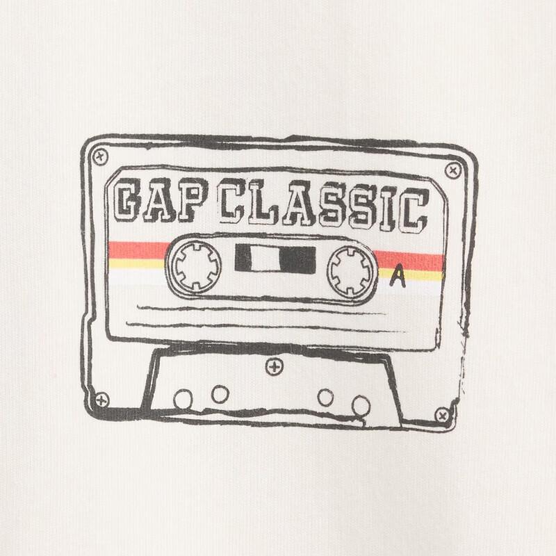 Gap Unisex Kortærmet T-shirt med Logoprint
